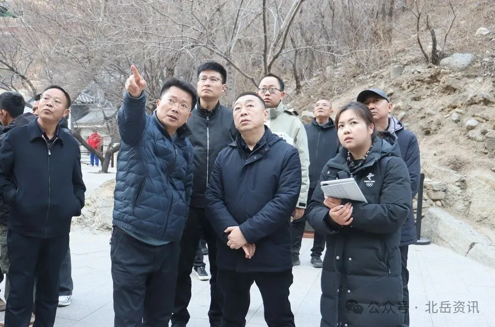 趙昱清調研北岳恒山景區5A 創建工作